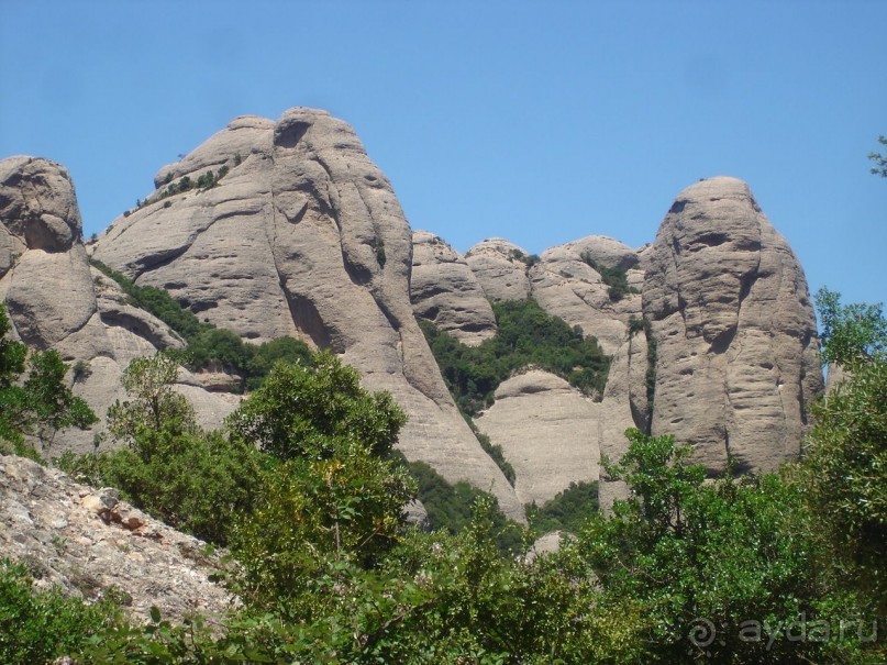 горы Монтсеррат и фуникулеры