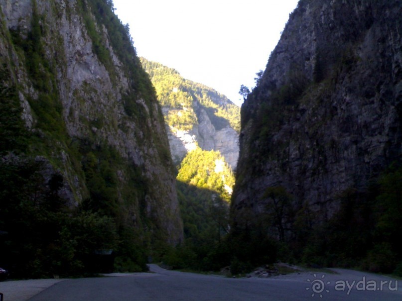 АБХАЗИЯ-КРАСНАЯ ПОЛЯНА-СОЧИ. ТРУДНАЯ ДОРОГА.