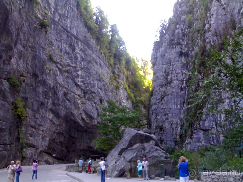 АБХАЗИЯ-КРАСНАЯ ПОЛЯНА-СОЧИ. ТРУДНАЯ ДОРОГА.