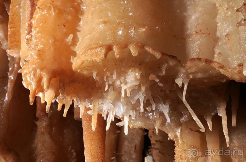 Карстовые пещеры в Кастеллана Гротте