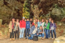 Карстовые пещеры в Кастеллана Гротте