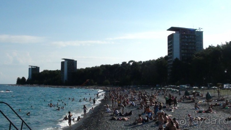 вид на курорт с причала