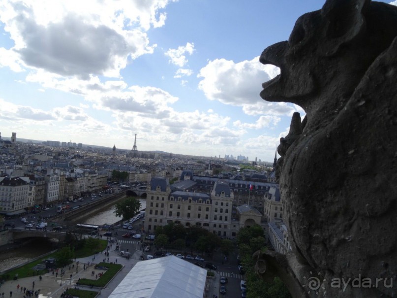 Майский Париж! Или как нам не повезло с погодой.