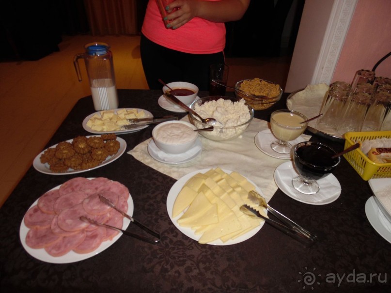 Спокойный отель на берегу моря.