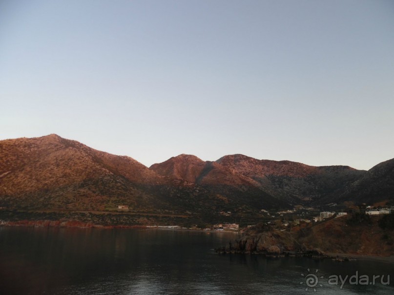 Вид на Бали вечером