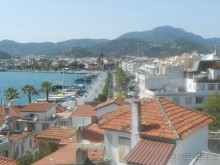 Вид с крепости на город