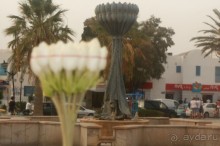 Жасмин - символ Хаммамета, фонтан и букет)