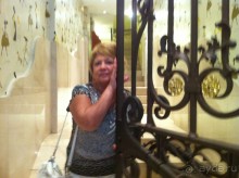 Вход в наш отель. Барселона.