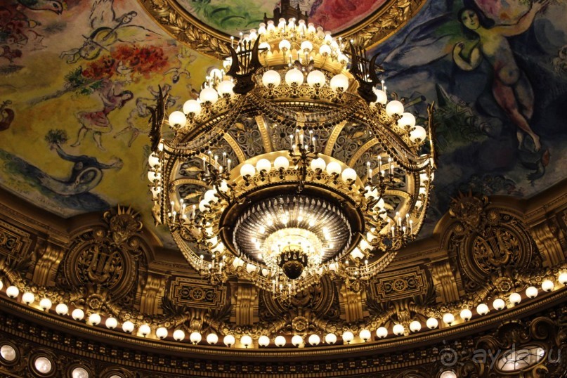 Гранд-Опера. Люстра.