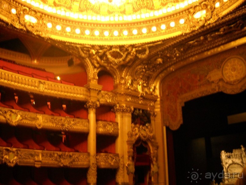 Ложа №5  Призрака Оперы. Париж.Гранд-Опера