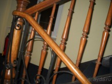   Вот по такой лестнице мы поднимались на второй этаж в свой номер.