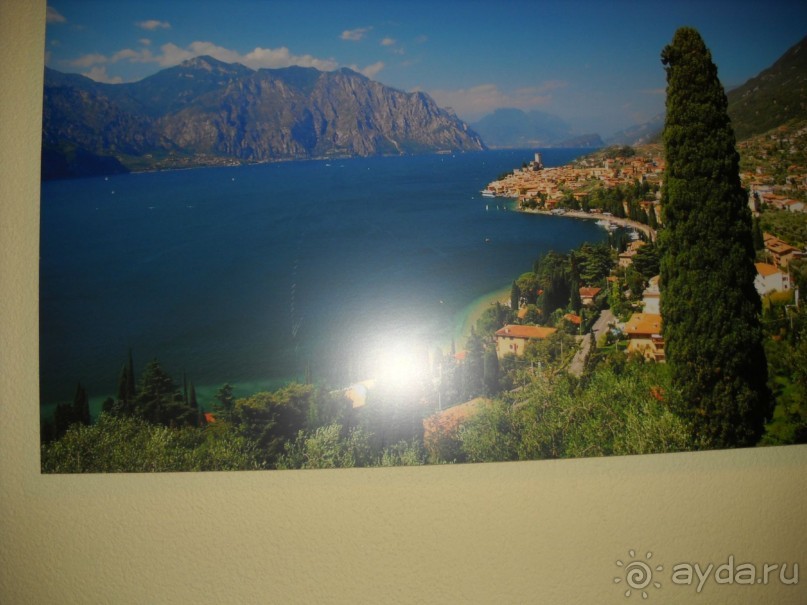    Картина  на стене в корридоре.