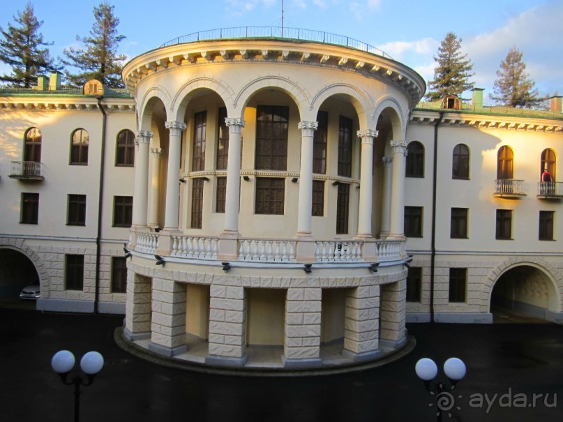 фасад санатория