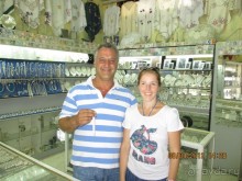 Деревушка Лефкара, центр мастеров серебряных украшений и ручного изготовления скатертей.