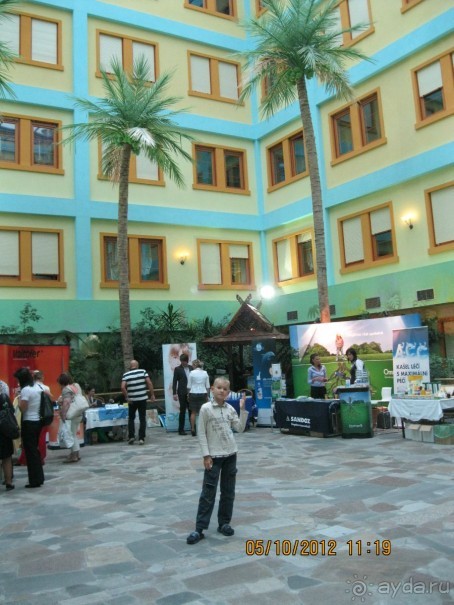 Название отеля говорит само за себя: всё и сразу, как в Вавилоне!