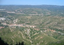 По дороге в Монтсеррат. Вид с подъемника