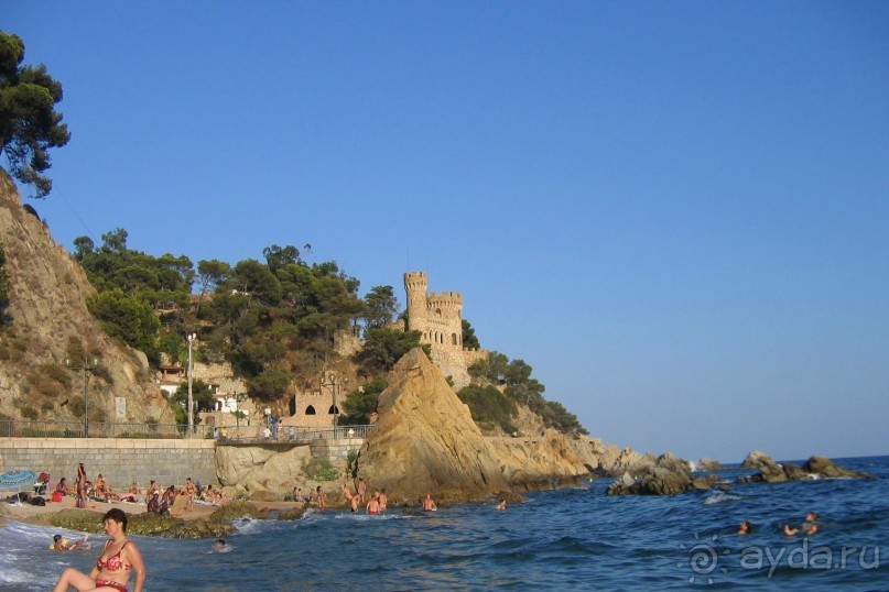 Льорет де Мар. То же, днём