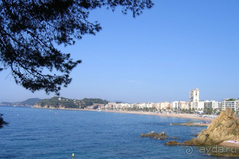 Льорет де Мар. Береговая линия