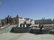 Йошкар-Ола. Пямятник Петру и Февронии