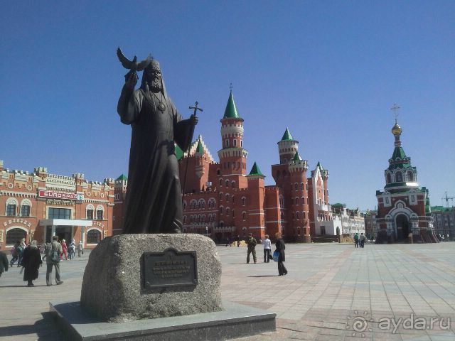 Йошкар-Ола. Памятник Алексию