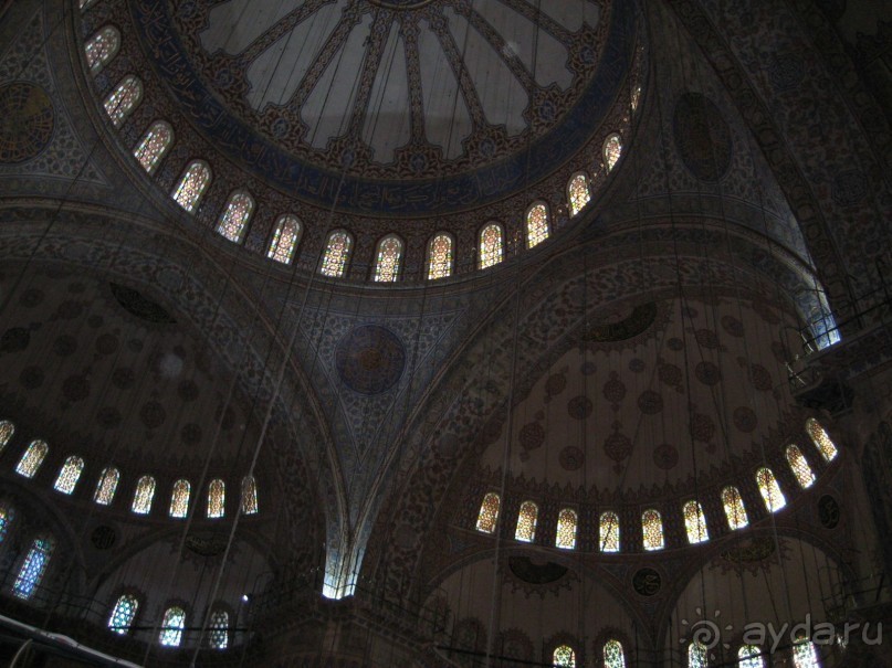 Вячеслав: Купол Голубой Мечети., Стамбул., сентябрь 2012