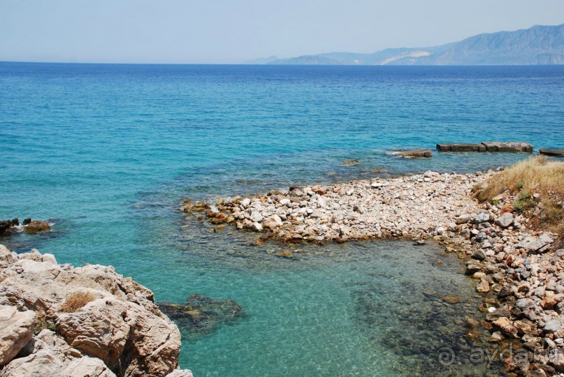 бухточка на пляже