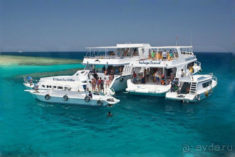 Морские экскурсии из Хургады. Фотоотчет.
