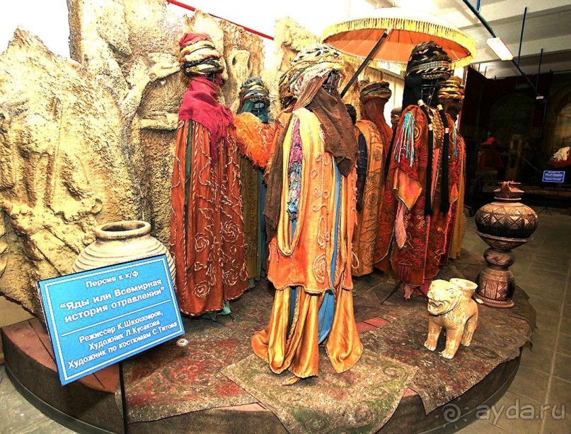 Экскурсия на Мосфильм.  Москва, апрель 2014.