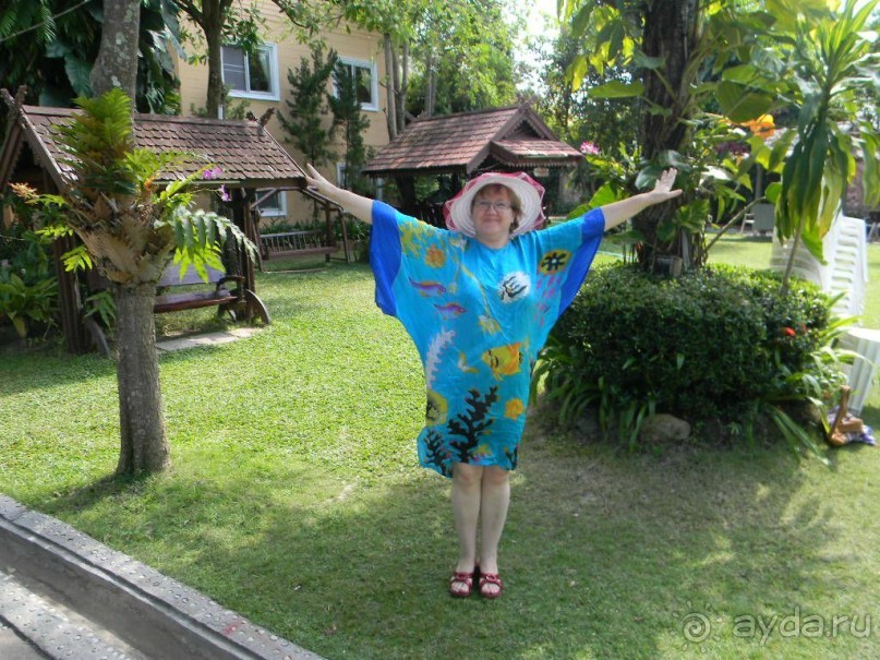 На территории отеля на Ко Чанге.   Жизнь прекрасна!!!