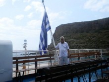 Остров Грамвуса и бухта Балос. Греция.