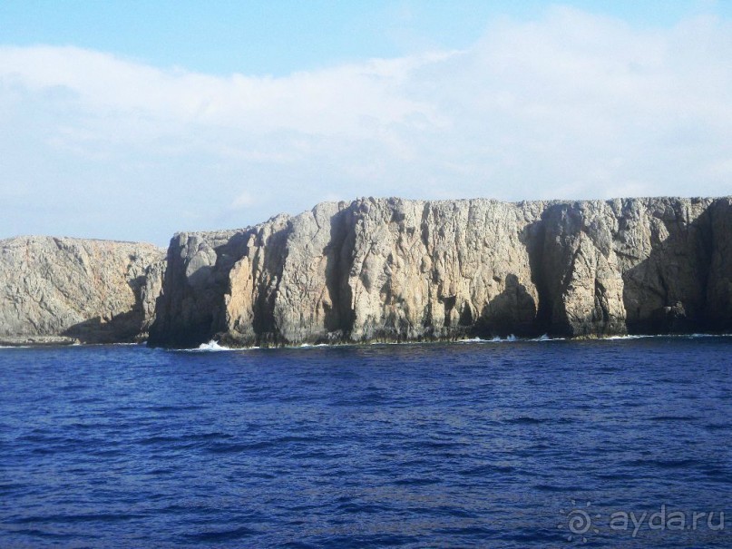 Остров Грамвуса и бухта Балос. Греция.