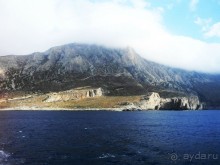 Остров Грамвуса и бухта Балос. Греция.