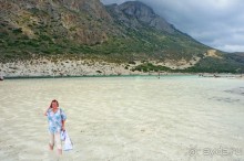 Остров Грамвуса и бухта Балос. Греция.