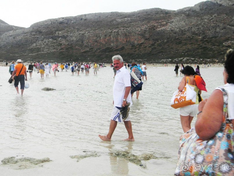Остров Грамвуса и бухта Балос. Греция.