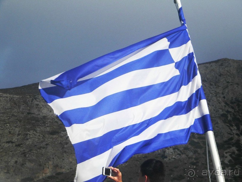 Остров Грамвуса и бухта Балос. Греция.