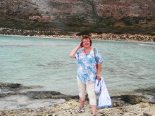 Остров Грамвуса и бухта Балос. Греция.