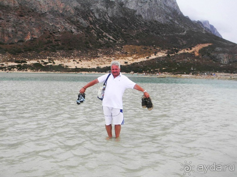 Остров Грамвуса и бухта Балос. Греция.