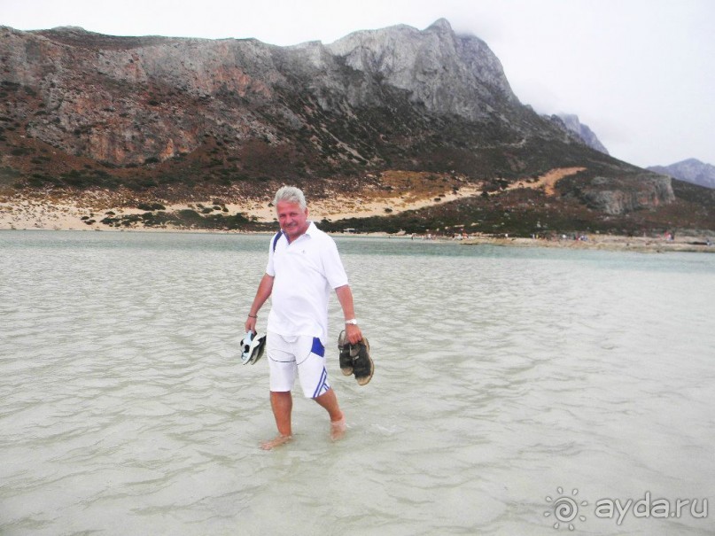 Остров Грамвуса и бухта Балос. Греция.