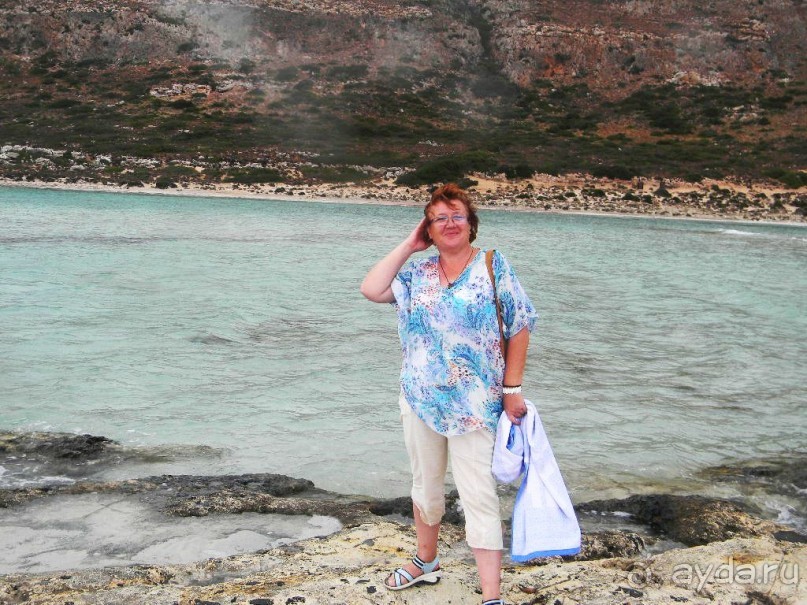 Остров Грамвуса и бухта Балос. Греция.