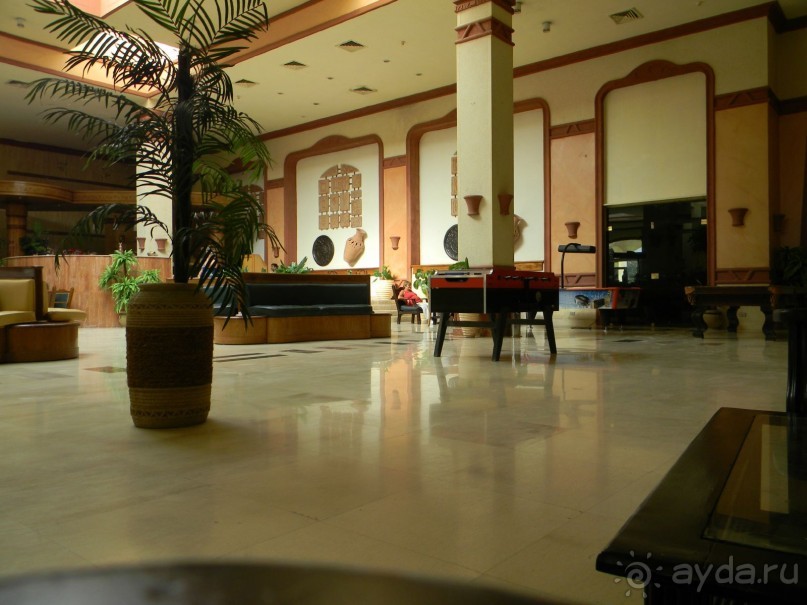Вестибюль отеля.