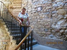 Наш отель в центре города на левом берегу Соны.