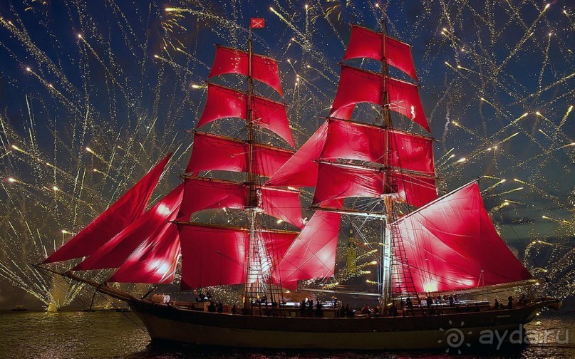 Алые Паруса и еще немного из Санкт-Петербурга.