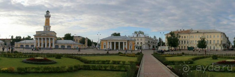 На автомобиле по Золотому кольцу.  Ярославль-Кострома. Часть 2 - Кострома.