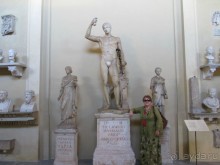 В музее Ватикана.