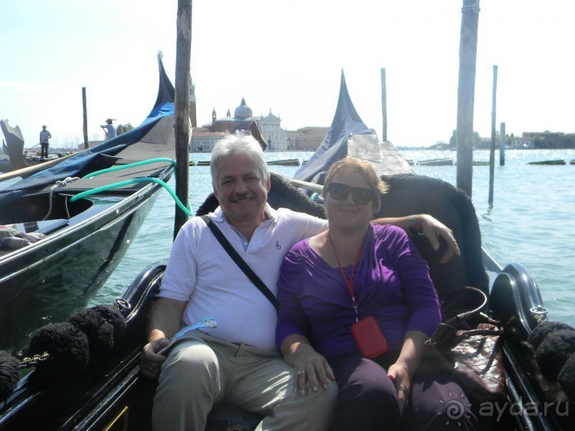 Венеция. Экскурсия на двоих на гондоле по каналам Большого Круга.