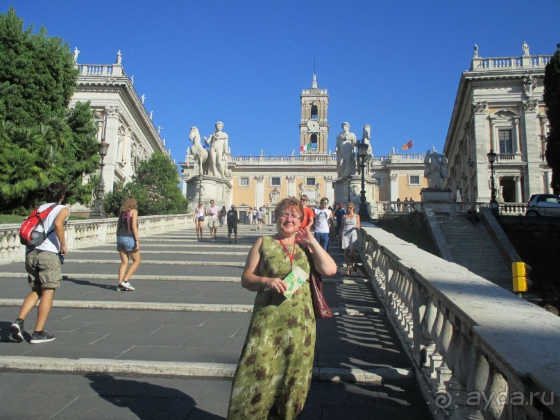 Рим. У музеев Капитолия.