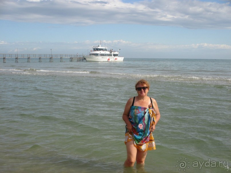 Римини. В Адриатическом море.