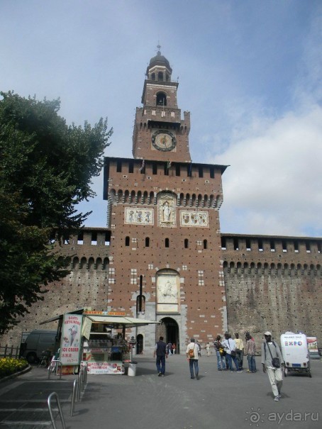 Милан. Замок Сфорца.