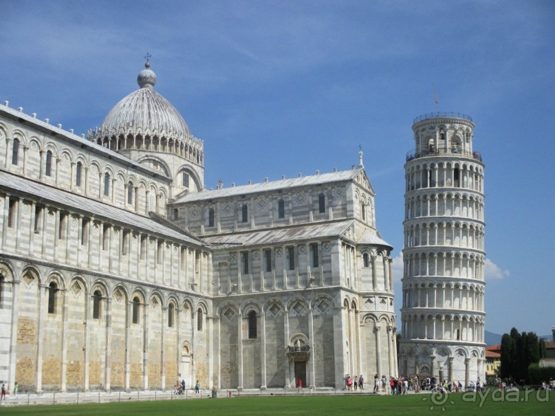 Пиза. Кафедральный собор на площади Чудес.