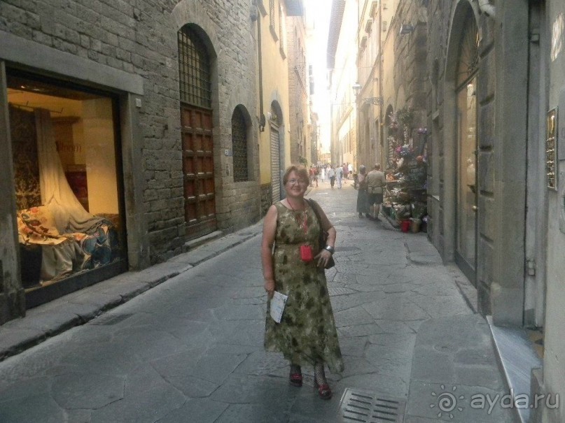 На улочках Флоренции.
